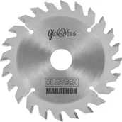 Tarcze do pił - Globus Piła podcinająca HM 125x20x3,2÷4,2/2,2/24Z 1GR8 serii GLOTECH MARATHON 1GR PS627-0125-0003 - miniaturka - grafika 1