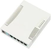 Switche - MikroTik MikroTik RouterBOARD 260GS 5-port Gigabit smart switch RB260GS - miniaturka - grafika 1