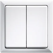 Systemy inteligentnych domów - Eltako Przełącznik radiowy Eltako FT4F-rw 2 kanały 868 MHz zasięg 100 m 80 x 80 x 15 mm - miniaturka - grafika 1