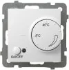 Regulatory i termostaty - Ospel Termoregulator elektroniczny AS MODUŁ biały RTP-1G/m/00 - miniaturka - grafika 1