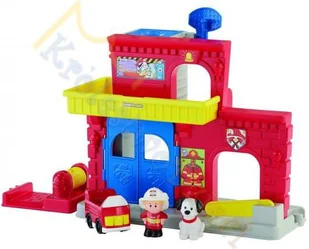 Fisher Price LITTLE PEOPLE REMIZA STRAŻACKA BGC67 - Figurki dla dzieci - miniaturka - grafika 3