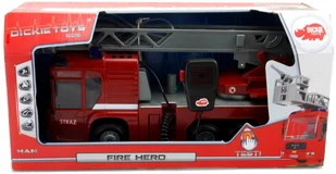 Dickie Toys Straż pożarna wóz strażacki 43cm ze światłem i dźwiękiem polska wersja 20 371 6003 - Samochody i pojazdy dla dzieci - miniaturka - grafika 5