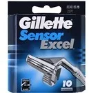 Gillette Wkład do maszynki Sensor Excel 10 szt Męskie - Maszynki do golenia i wkłady - miniaturka - grafika 2