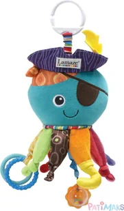 Lamaze Zawieszka Ośmiornica Pirat - Zawieszki dla dzieci i niemowląt - miniaturka - grafika 5