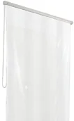 Zasłony prysznicowe - Kleine Wolke 3321109747 roleta prysznicowa do małej kasety, biała, wymiary 128 x 240 cm, - miniaturka - grafika 1