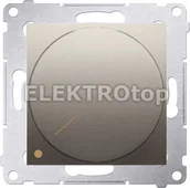 Wyłączniki światła i elektryczne - Kontakt Simon DS9L2.01/44 Ściemniacz obrotowy dwubiegunowy do LED ściemnialnych - miniaturka - grafika 1