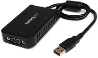 Adaptery i przejściówki - STARTECH.COM StarTech. com USB Multi Monitor Video Adapter  zewnętrzny na karcie graficznej  gniazdo USB (wtyczka) (VGA) czarny USB2VGAE3 - miniaturka - grafika 1