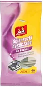 Ściereczki, gąbki, czyściki - Jan Niezbędny ściereczki nasączane do kuchni 40 sztuk - miniaturka - grafika 1
