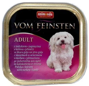 Animonda Vom Feinsten Adult Indyk I Jagnięcina 150G - Mokra karma dla psów - miniaturka - grafika 2