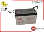 Akumulatory ogólnego zastosowania - MW Power Akumulator MWL 120-12h 12V / 120 Ah - miniaturka - grafika 1