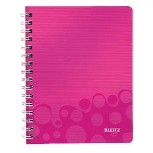 Leitz Zeszyty A5 WOW Różowy - Zeszyty szkolne - miniaturka - grafika 2