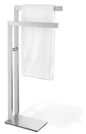 Wieszaki łazienkowe - Zack Wieszak na ręczniki stojący Linea matowy (40377) - miniaturka - grafika 1