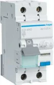 Bezpieczniki elektryczne - Hager Polo Wyłącznik różnicowoprądowy 1P+N 6kA C-6A 30mA typ A ADA956D - miniaturka - grafika 1