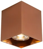 Lampy sufitowe - QAZQA Nowoczesny spot miedź - Qubo 1 - miniaturka - grafika 1