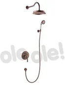Zestawy prysznicowe - Omnires Armance SYS AM10 ORB miedź antyczna SYS AM10 ORB - miniaturka - grafika 1