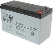 Akcesoria do monitoringu - Abcvision AKUMULATOR ŻELOWY 12V/7.2AH-MW - miniaturka - grafika 1