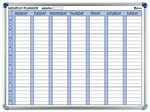 Nobo PLANER WERSJA MIESIĘCZNA PERFORMANCE 3048101 - Planery - miniaturka - grafika 2