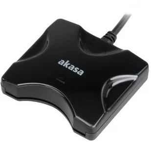 Akasa Czytnik kart pamięci Extreme USB SMART electronic ID (AK-CR-03BKV2) - Czytniki kart pamięci - miniaturka - grafika 2