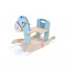 Brimarex DREWNO Drewniany konik bujany Niebiesk 1572394 - Samochody i pojazdy dla dzieci - miniaturka - grafika 2