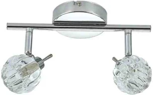 Candellux BOMBOLA LAMPA SUFITOWA 2X40W G9 Chrom 92-29303 - Lampy sufitowe - miniaturka - grafika 3