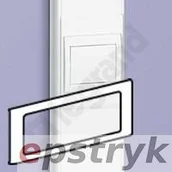 Kanały kablowe - Legrand DLP uchwyt osprzęt FI 60, 3 mechanizmy Pokrywa 130, 010934, - miniaturka - grafika 1