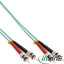 Kable miedziane - InLine Patchcord Światłowodowy ST/ST, 50/125m, OM3, 3m 81503O - miniaturka - grafika 1