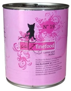 Catz Finefood N.19 Jagnięcina i Bawół Puszka 800g 12081 - Mokra karma dla kotów - miniaturka - grafika 3
