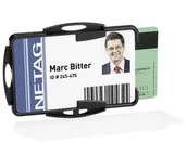 Identyfikatory - Durable Identyfikator na 2 karty 54x85mm 10szt. 8919-19 - miniaturka - grafika 1