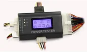 Akcesoria do komputerów stacjonarnych - Delock TESTER ZASILACZY KOMP. ATX LCD 18159 - miniaturka - grafika 1