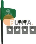 Frezy - Festool Płytki do frezu HW-WP 7,6x12x1,5 (4x) 491390 - miniaturka - grafika 1