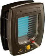 Pozostałe akcesoria dla psów - Ferplast Drzwiczki dla psa lub kota "Swing 7S" kolor brązowy - miniaturka - grafika 1