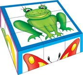 Klocki - Adamigo KLOCKI - 9 Elementów - 04607 - miniaturka - grafika 1