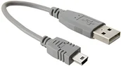 Kable USB - StarTech Startech usbamb5 0cmd, szary 15 cm - miniaturka - grafika 1