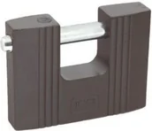 Kłódki - LOB Kłódka Bębenkowa KT05 trzpieniowa żeliwna zatrzaskowa - miniaturka - grafika 1