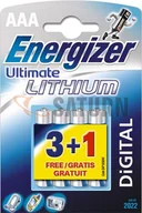 Baterie i akcesoria - Energizer Bateria Ultimate Lithium L-92 AA 3+1 EN629598 - miniaturka - grafika 1