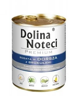 Dolina Noteci Premium Pies Dorsz i brokuły Puszka 800g 12774 - Mokra karma dla psów - miniaturka - grafika 2