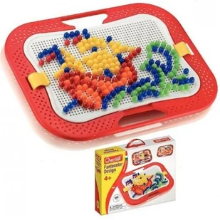 Quercetti Fantacolor Mozaika 300 el10mm QU-0902 - Zabawki kreatywne - miniaturka - grafika 2