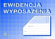Druki akcydensowe - Michalczyk&Prokop EWIDENCJA WYPOSAZENIA A5 K7 - miniaturka - grafika 1