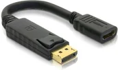 Akcesoria do monitorów - Delock ADAPTER DISPLAYPORT(M)->HDMI-I(F)29PIN 20CM - 65091 - miniaturka - grafika 1