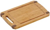 Deski do krojenia - Kesper Deska Deski bambusowe ze wstawką antypoślizgową 38 x 28 x 1,6 cm - 58131 - miniaturka - grafika 1