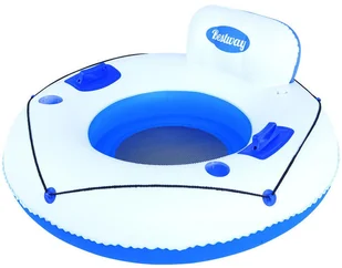 Bestway 36084 DUŻE KOŁO DO PŁYWANIA 91cm CZERWONE - Materace dmuchane i koła do pływania - miniaturka - grafika 10