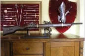 Repliki - broń - WŁOCHY WYJĄTKOWA WŁOSKA Strzelba Z ZAMKIEM - miniaturka - grafika 1