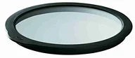 Pokrywki - Rösle RÖSLE 15726 pokrywka utrzymująca świeżość ze szkła 5 cm, srebro, 20 cm 15731 - miniaturka - grafika 1