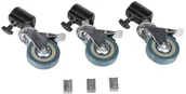 Inne akcesoria studyjne - Quadralite Kółka do statywów studyjnych 4376 - miniaturka - grafika 1