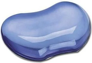 Fellowes Podkładka żelowa pod nadgarstek CRYSTAL niebieska - niebieska - Podnóżki, podpórki, podkładki - miniaturka - grafika 2