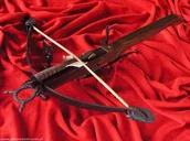 Repliki - broń - WŁOCHY HISTORYCZNA KUSZA RYCERSKA Z XVIw. - miniaturka - grafika 1