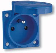 Gniazdka elektryczne - LEDart tablicowe z uziemieniem 16A 230V IP54 1040-0b PCE - miniaturka - grafika 1