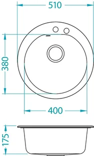 Alveus NIAGARA 10 BIAŁY 1121111 - Zlewozmywaki - miniaturka - grafika 3