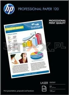 HP PAP PROF LASER GLOSSY 120G A4 250ARK CG964A - Papier do drukarek - miniaturka - grafika 3