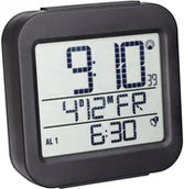 Zegary - TFA Budzik 60.2533.01 cyfrowy Sterowany radiowo Ilość alarmów 2 SxWxG) 80 x 77 x 33 mm - miniaturka - grafika 1